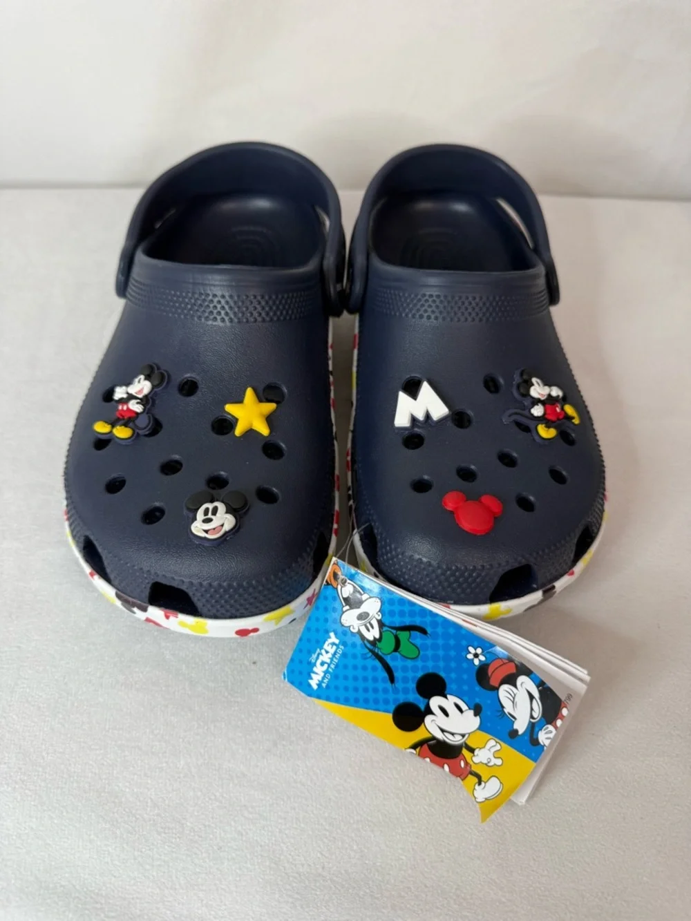 CROCS Shoes Kids Mickey Mouse & Friends Classic Clog Navy